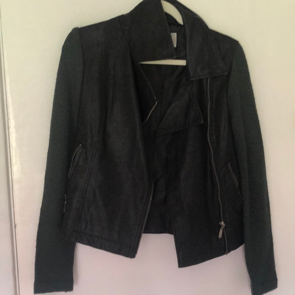 Leather jacket!